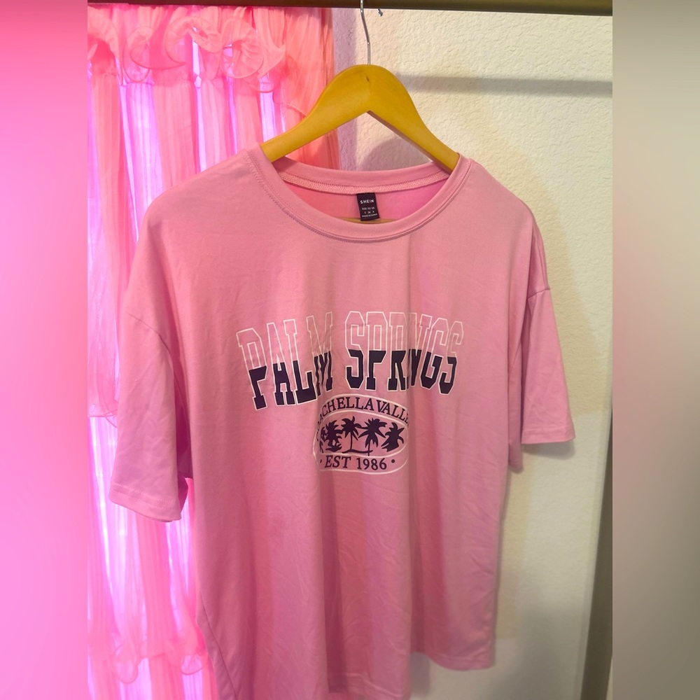 Palm Springs Pink t-shirt